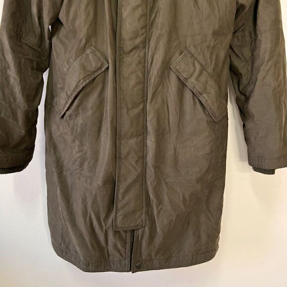 Aritzia TNA Chamonix Army Green Faux Fur Lined Parka - Picture 5 of 11